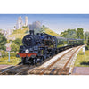 Corfe Castle Crossing 500 piece jigsaw puzzle for adults from gibsons