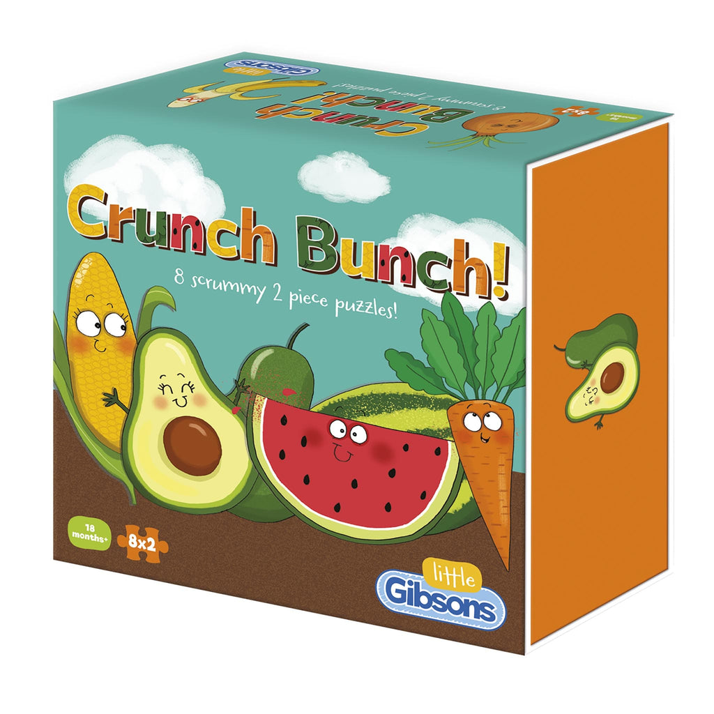 Crunch Bunch 2-Piece Children's Jigsaw Puzzles from Gibsons