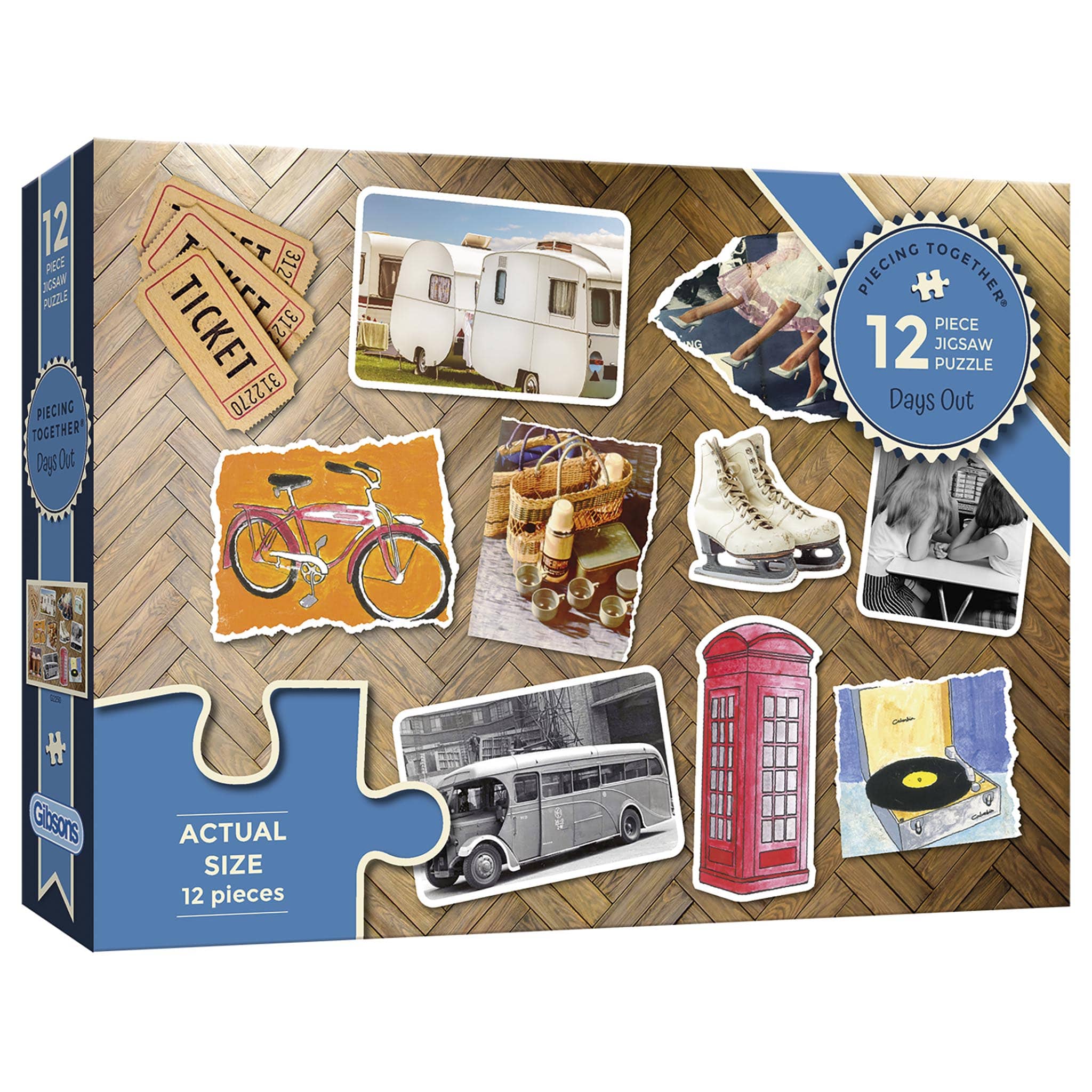 Extra Large Piece Jigsaw Puzzles for Adults GIBSONS