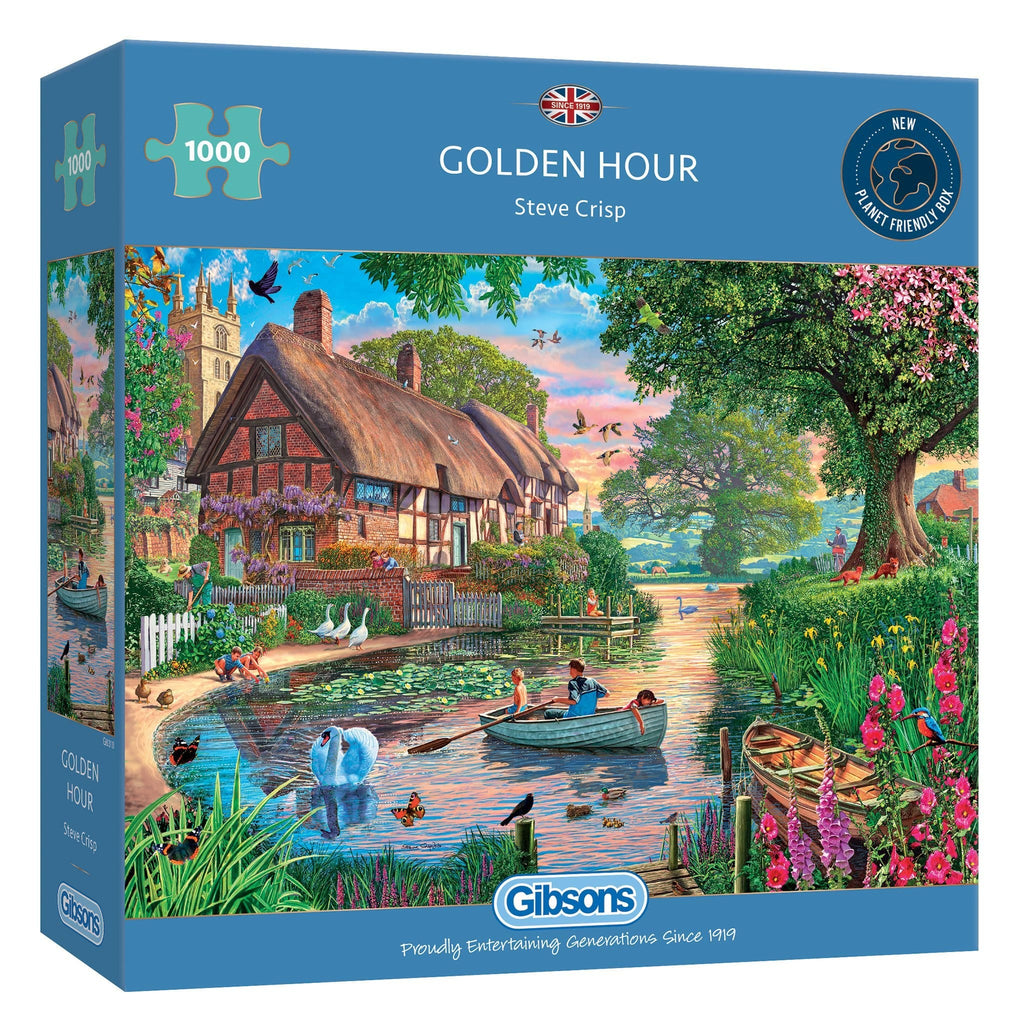 Gibsons Golden Hour 1000 Piece Jigsaw Puzzle for Adults