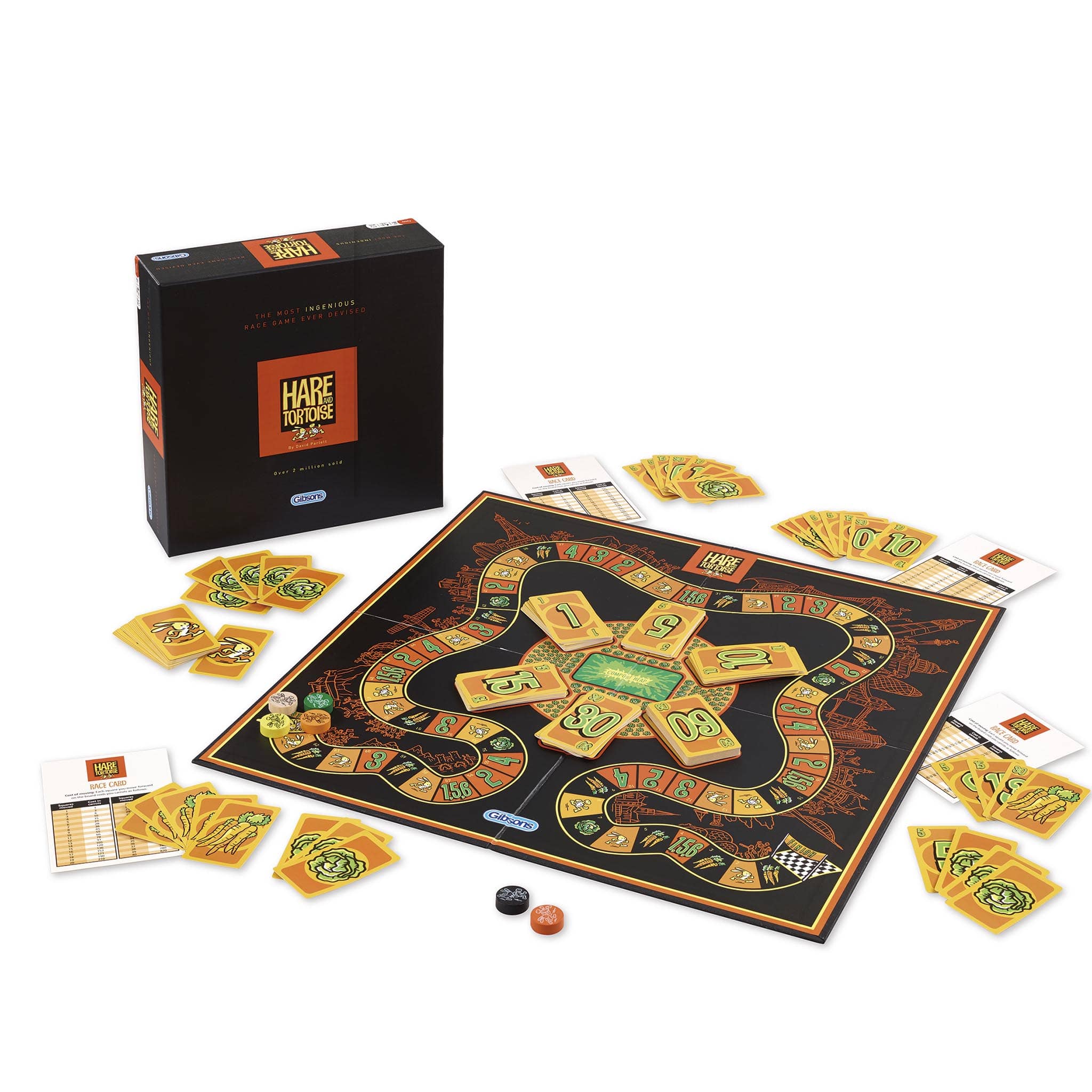 Hare and Tortoise Family Board Game by gibsons