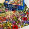 Wildflower garden jigsaw puzzle by gibsons games