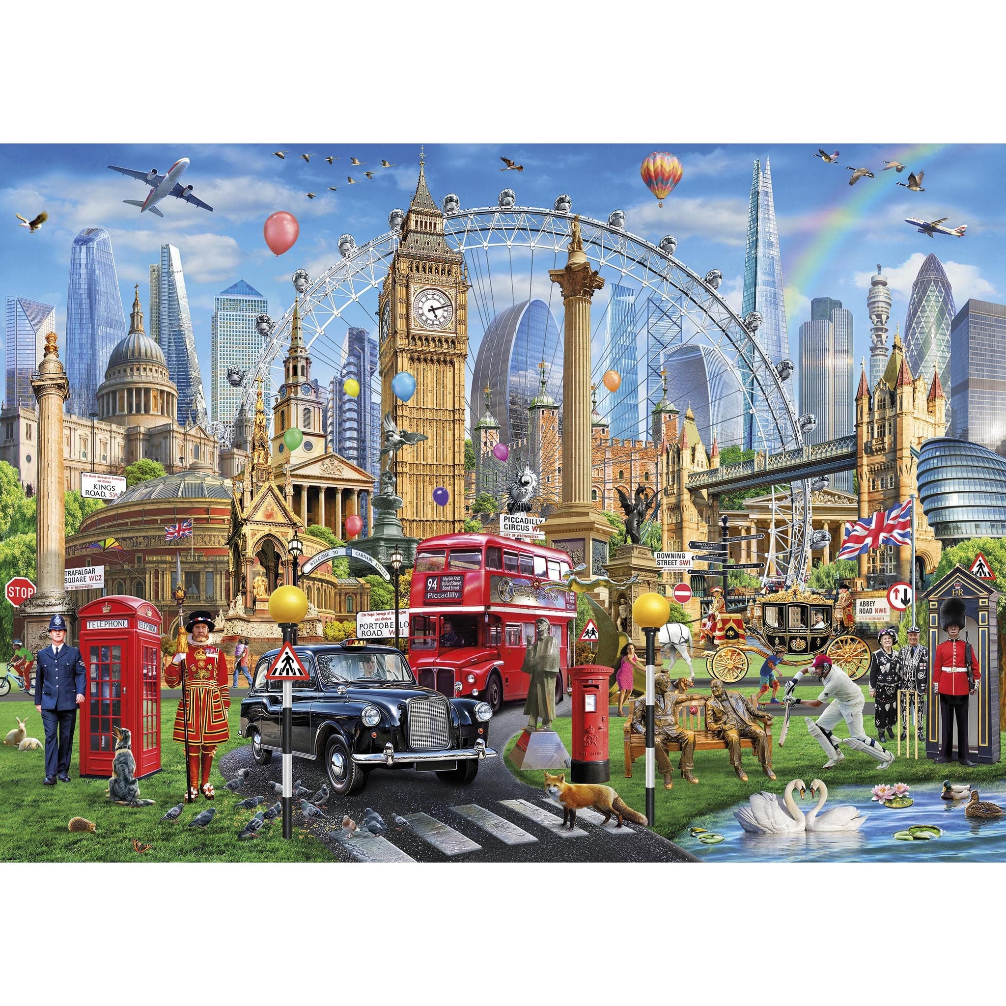 Gibsons London Calling 1000 Piece Jigsaw Puzzle by gibsons