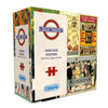 Gibsons London Transport Heritage Posters 500 Piece Jigsaw Puzzle for adults