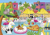 Pool Party Children's 100 Piece Puzzle From Gibsons | Sustainably made using 100% Recycled Board 