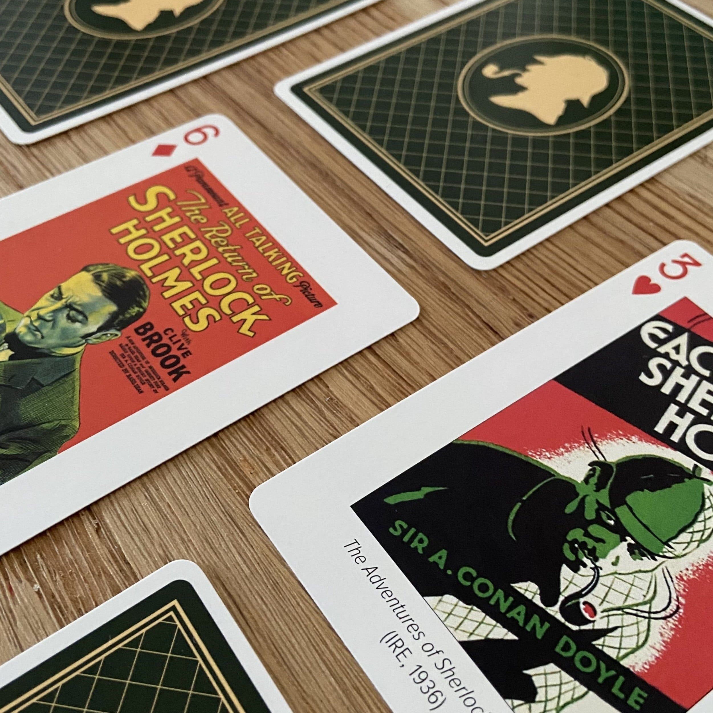 Sherlock Holmes Playing Cards by Gibsons