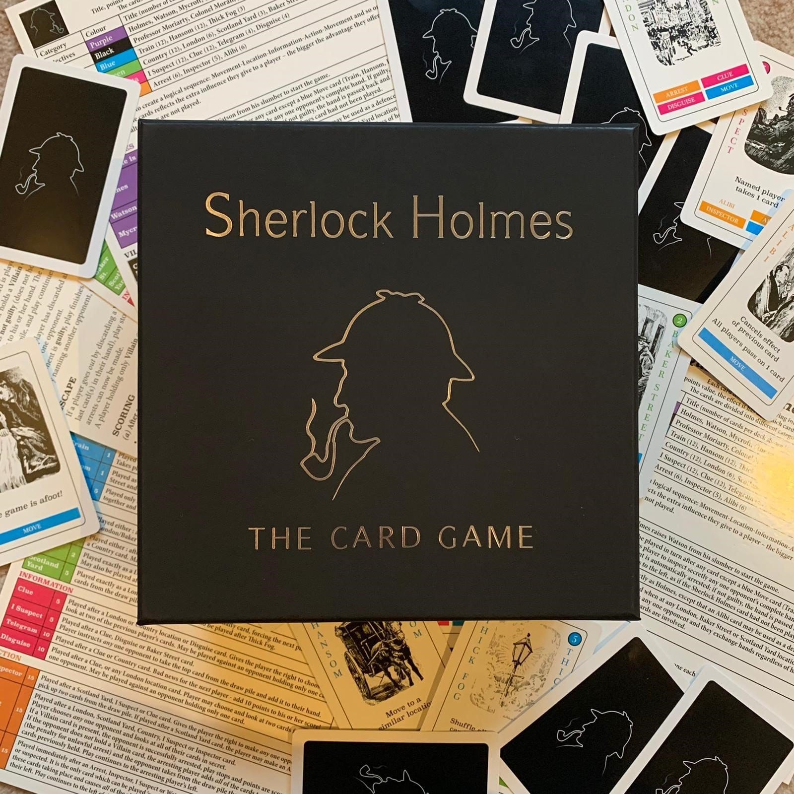 Sherlock Holmes The Card Game | Gibsons Family Game