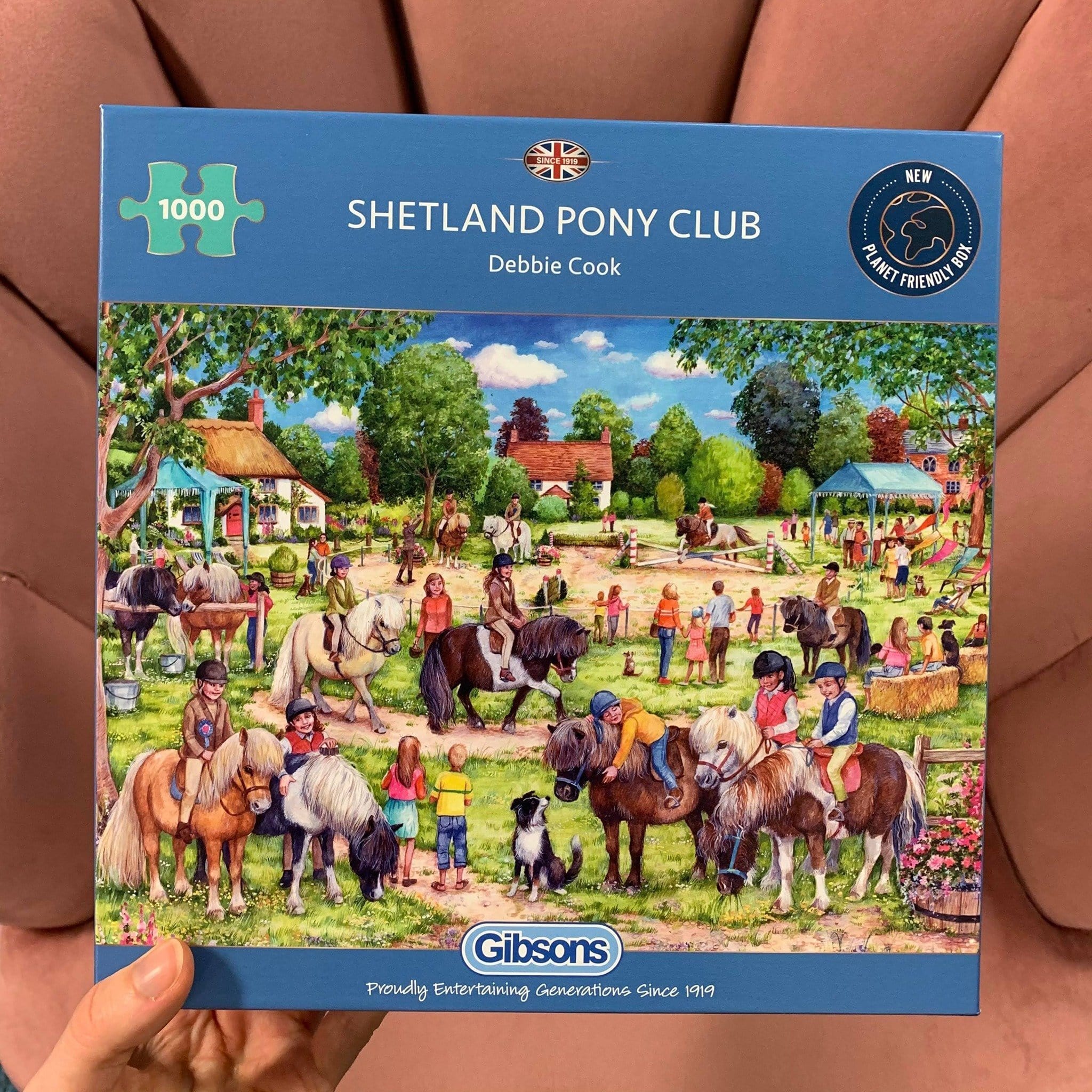 Gibsons Shetland Pony Club 1000 Piece Jigsaw Puzzle for Adults  