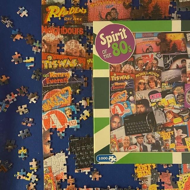 Spirit Of the 80s 1000 Piece Jigsaw Puzzle from Gibsons