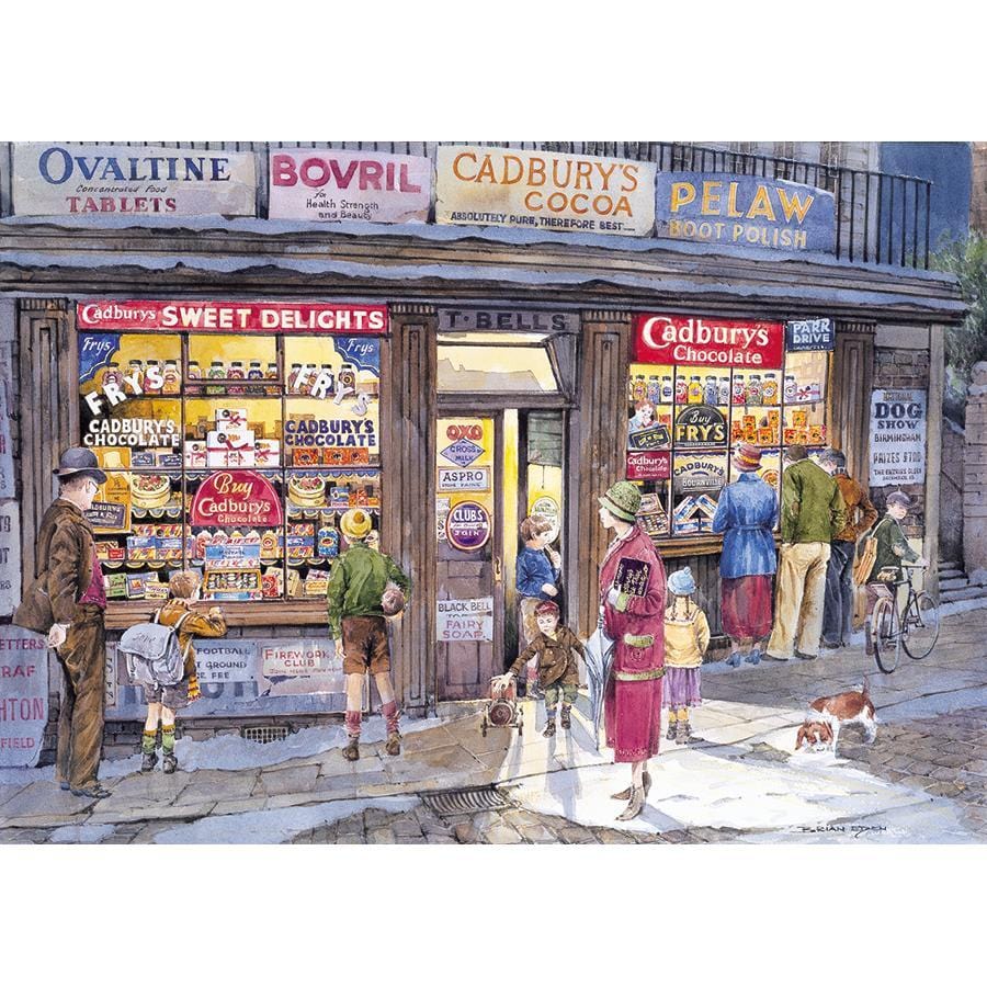 The Corner Shop 500 piece jigsaw puzzle from Gibsons