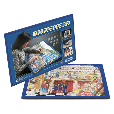 Gibsons Jigsaw Puzzle Board, puzzle storage, non slip for 1000 piece puzzles