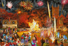 Village Celebrations (four in a box) 500 piece jigsaw puzzle from Gibsons