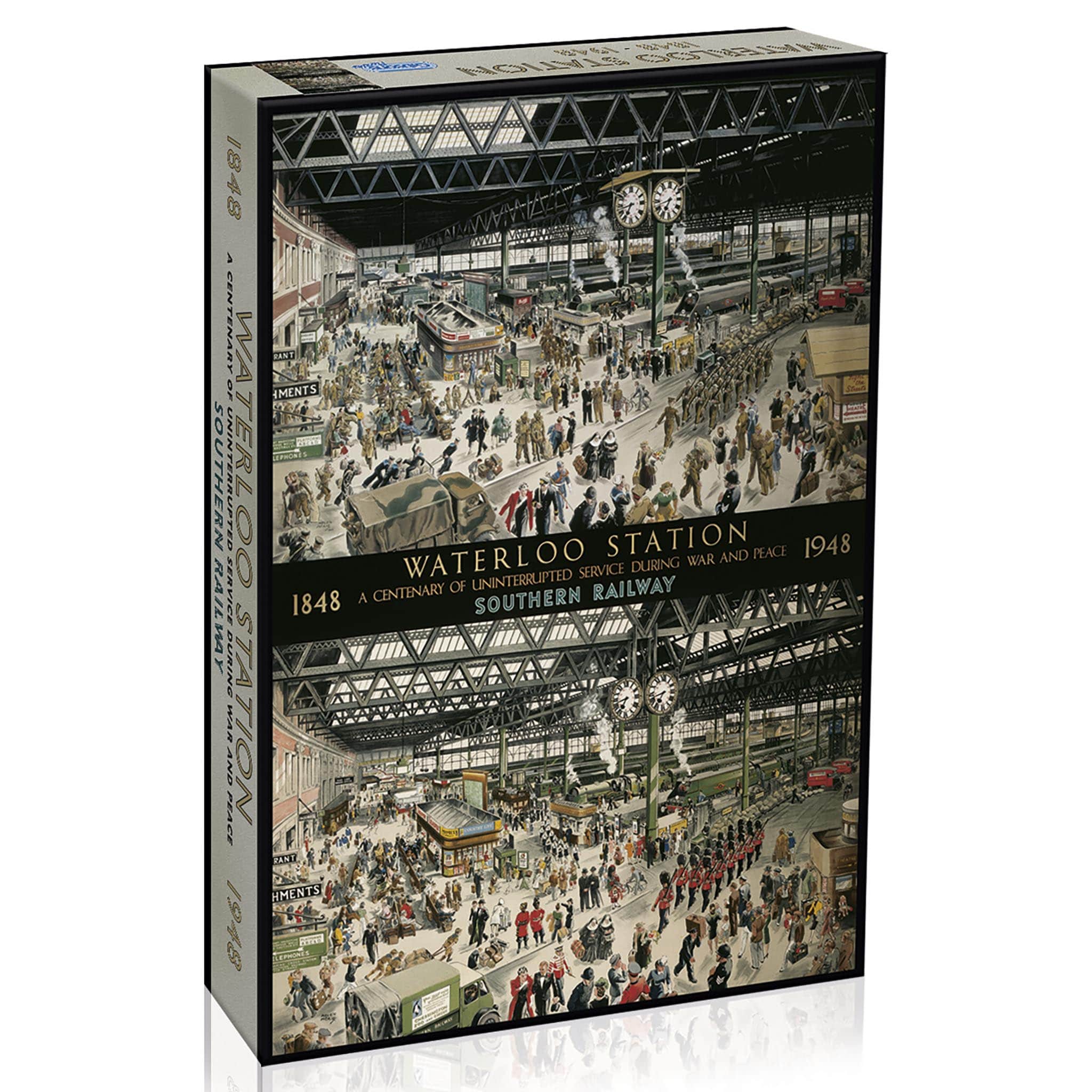 Waterloo Station 1000 Piece Jigsaw Puzzle for adults from gibsons